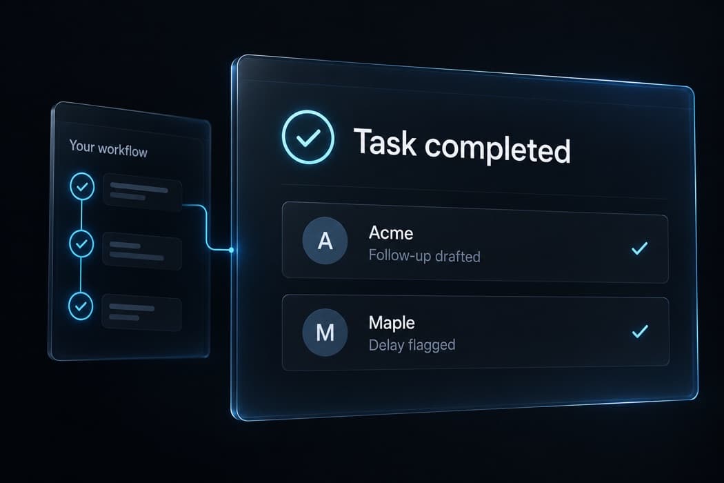 AI gets your work done right
